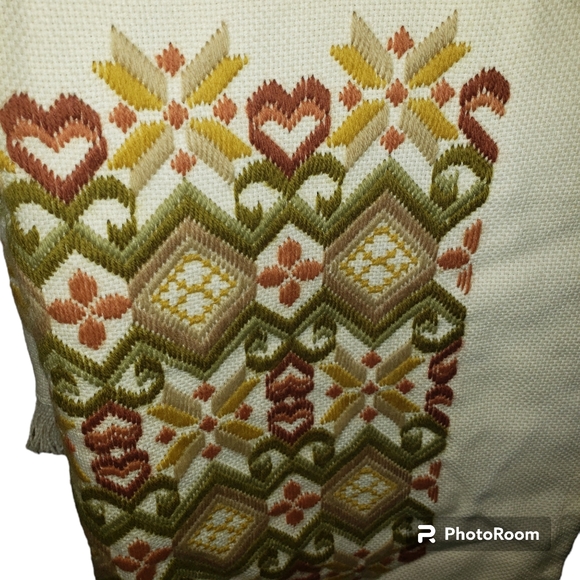 Table Runner Fall Colors 61" L × 27" W - Picture 2 of 7